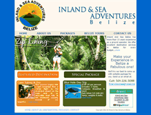 Tablet Screenshot of inlandandsea.com